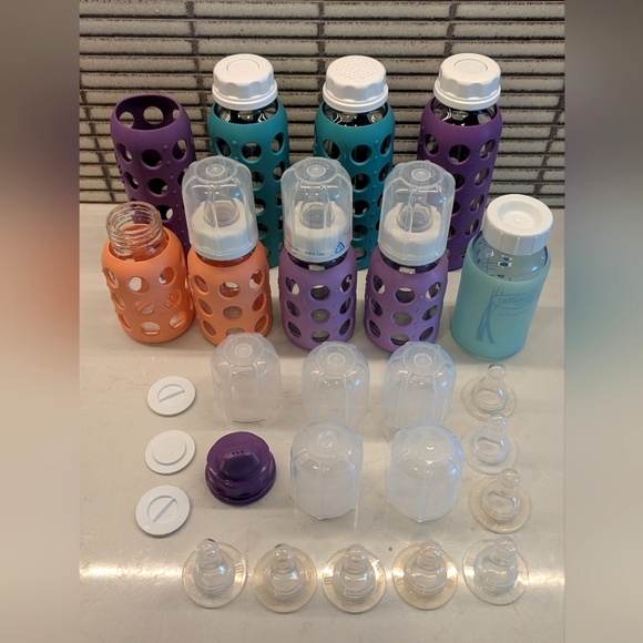 Glass Baby Bottle Bundle - Picture 1 of 2
